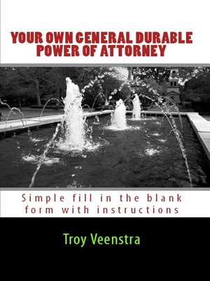 cover image of Your Own General Durable Power of Attorney